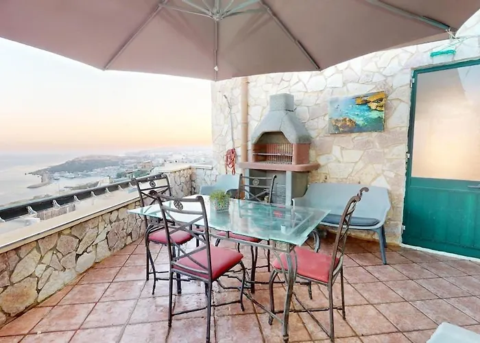 Epic 180 Degree Sea & 3 Island Views Sun Terrace Penthouse * Qala